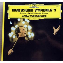 Franz Schubert - Disque Vinyle Lp 33 Tours - Deutsche Grammophon 2530 882 : Franz Schubert, Orchestre Symphonique De Chicago & Carlo Maria Giulini