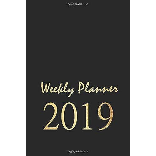 Weekly Planner 2019: Diary 2019, A5 Week To View Diary, Quarter To View, Uk Holidays Included, 116 Pages
