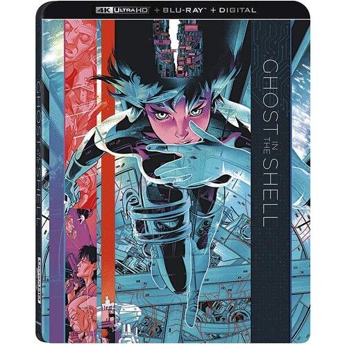 Ghost In The Shell [Ultra Hd] With Blu-Ray, 4k Mastering, Ac-3/Dolby Digital,
