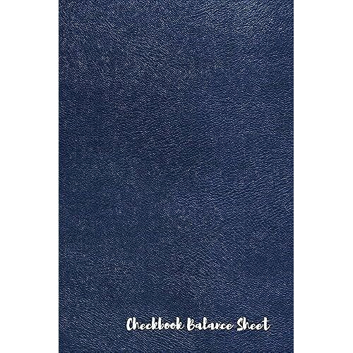 Checkbook Balance Sheet: Check Log