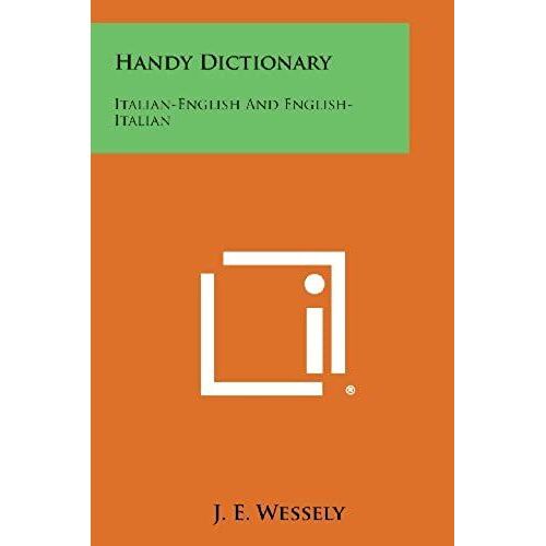 Handy Dictionary: Italian-English And English-Italian
