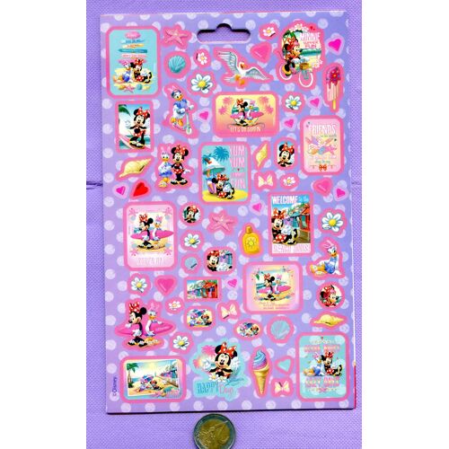 Planche Sticker Autocollants Disney N107
