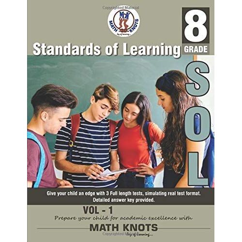 Standards Of Learning(Sol) - Grade 8 Vol - 1: Virginia Sol, Common Core