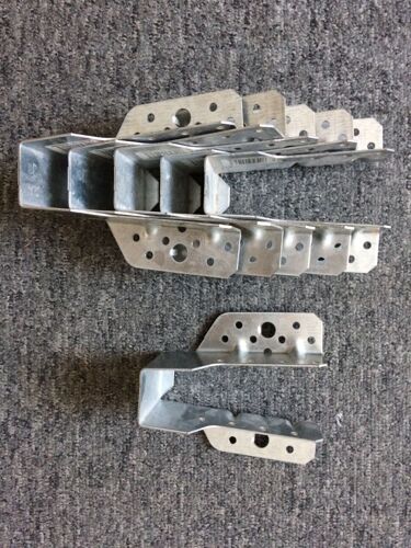 Lot de 6 supports en U (sabots)