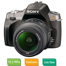 Sony Alpha 330 18 mpix + Objectif 18-55mm