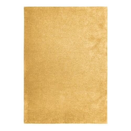 SOLANCE - Tapis Salon ou Chambre lumineux et doux 120 x 170 cm Jaune