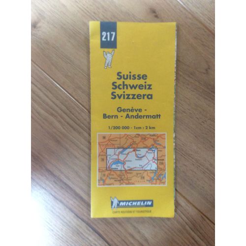 Genève Bern Andermatt - 1/200 000