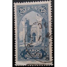 Timbre Maroc - Architecture/Monuments - 1917 Monuments