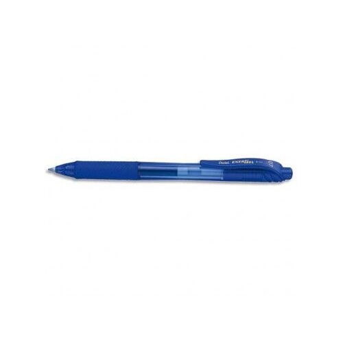 Pentel Roller Rétractable Energel X Pointe Moyenne Bleu