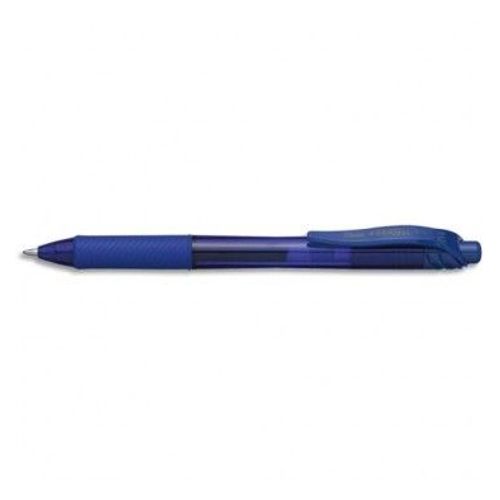 Pentel Roller Rétractable Energel X Pointe Large Bleue