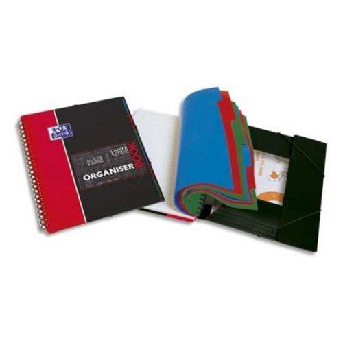 Oxford Etudiant Cahier Organiserbook Spiralé Couverture Pp 160 Pages Lignée 24.5