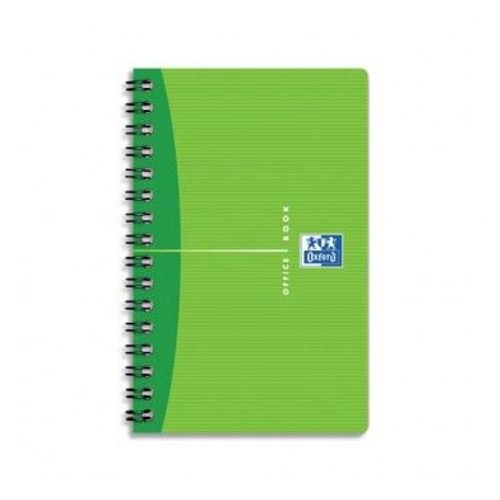 Oxford Carnet Spirales Couverture Souple Format 11x17 Cm 180 Pages Réglure 5x5