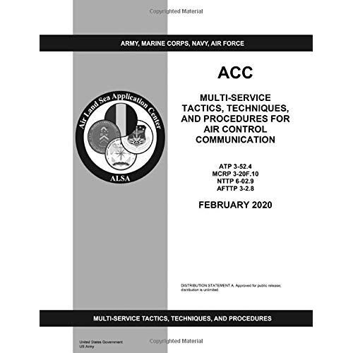 Atp 3-52.4 Mcrp 3-20f.10 Nttp 6-02.9 Afttp 3-2.8 Multi-Service Tactics, Techniques, And Procedures For Air Control Communication February 2020
