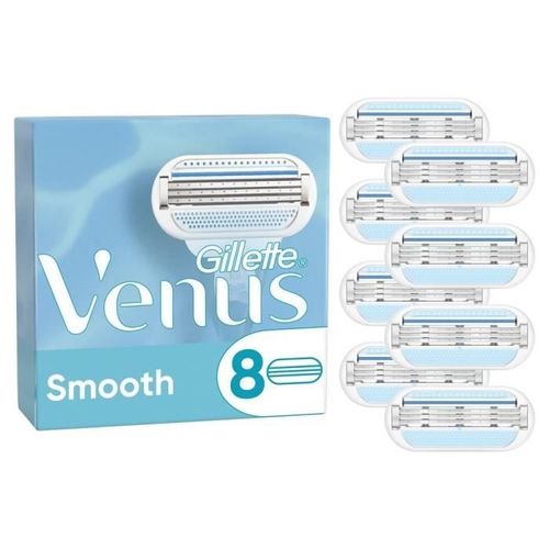 Gillette Venus - 8 Lames De Rasoir Smooth 