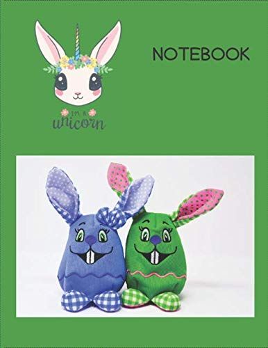 Notebook: Lined, Soft Cover, Letter Size 240 Pages (8.5 X 11) Notebook: Large Composition Book, Journal: Rabbit