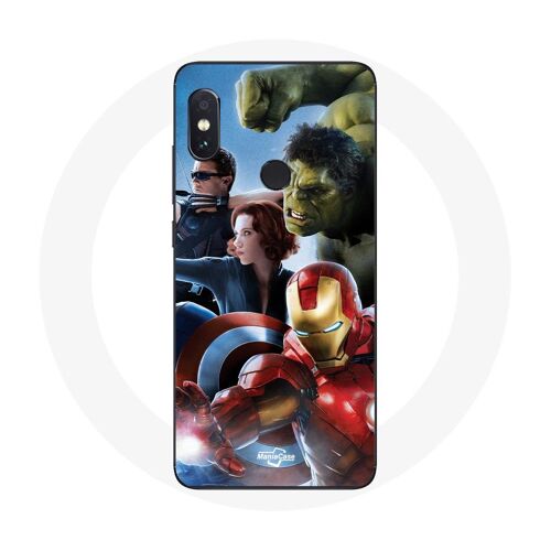 Coque Pour Xiaomi Redmi Note 5 Ai Dual Camera Avengers L'ère D'ultron