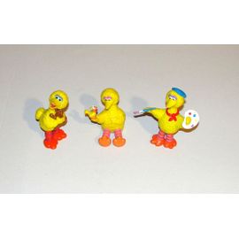 1 Rue Sesame Street Lot 3 Figurine Big Birdy Applause Muppets Show