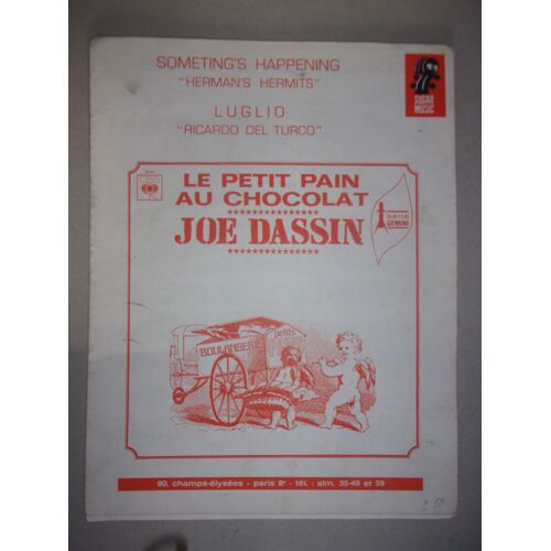 Le Petit Pain Au Chocolat (Joe Dassin)
