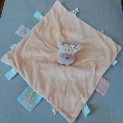 Doudou Plat Vache Noukies