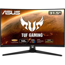 ASUS TUF Gaming VG32VQ1BR - Écran LED - incurvé - 31.5" - 2560 x 1440 WQHD @ 144 Hz - VA - 400 cd/m² - 3000:1 - 1 ms - 2xHDMI, DisplayPort - haut-parleurs