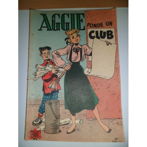 Aggie Fonde Un Club - Aggie Tome 5 - Dessiné Par Par Hal Rasmusson - Édition 1955