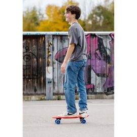 Schildkrot - Skateboard Retro Native Red - 56 X 14 - Rouge