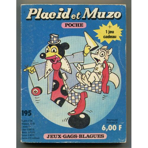 * Placid Et Muso Poche*  N° 195 : Placid Et Muzo