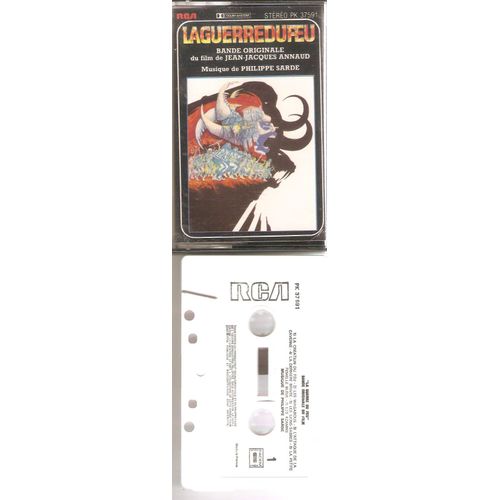 Cassette Audio B.O La Guerre Du Feu Musique Philippe Sarde 1981