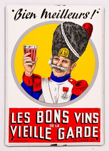 Affiche Vins De La Vieille Garde