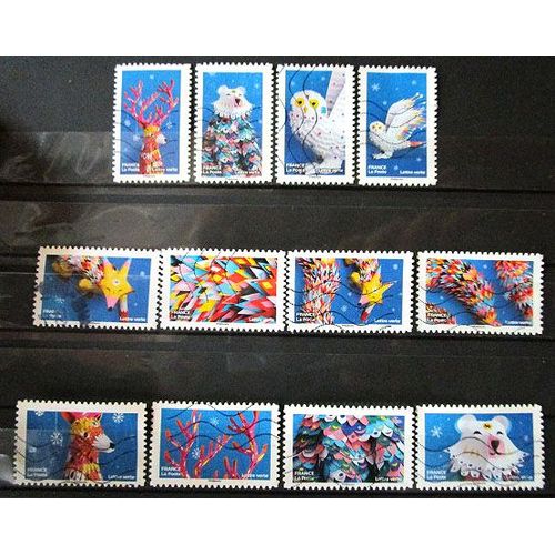 2019. Série Complète Adh1789 À Adh1800: Mon Fantastique Carnet De Timbres.