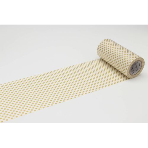 Masking Tape Mt Casa 100 Mm Pois Or / Dot Gold - Masking Tape (Mt)