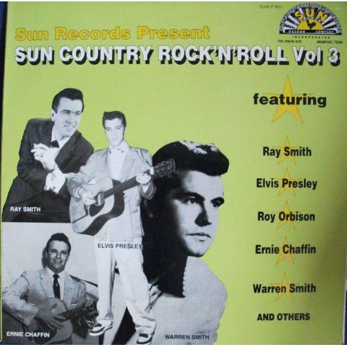 25 Cm 33 Tours Sun Country Rock And Roll Vol.3