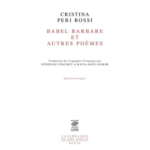 Babel Barbare Et Autres Poèmes