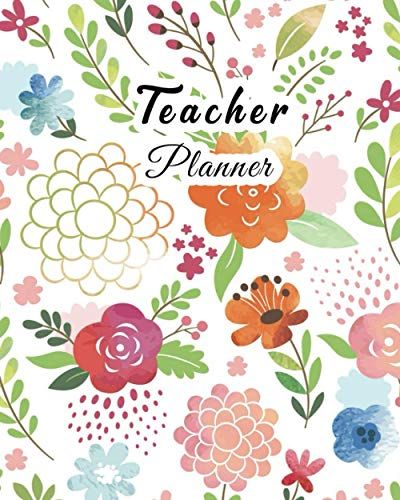 Teacher Planner: Lesson Weekly And Monthly Planner For Homeschool Teacher Planner, Teacher Lesson Planner, Kindergarten Teacher ,Teacher Books For Toddlers