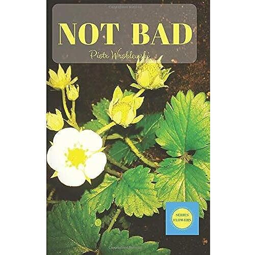 Not Bad: Notebook,Diary,Journal,Draw,Write,(115 Pages, Blank, 6x9) (Flowers)