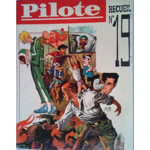 Recueil Du Journal Pilote (Hebdo) N°19 : Du N°223 (30 Janvier1964) Au N°232 (02 Avril 1964) .