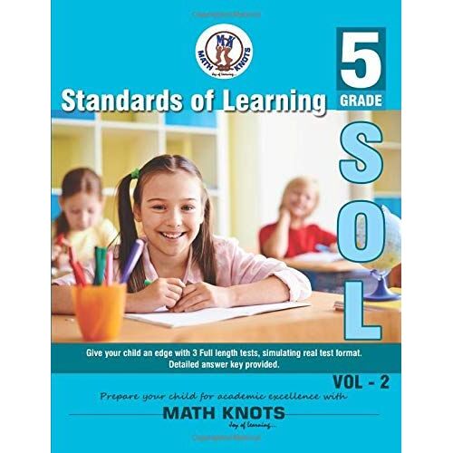 Standards Of Learning(Sol) - Grade 5 Vol - 2: Virginia Sol And Common Core