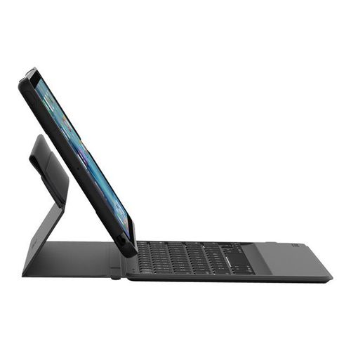 ZAGG Rugged Messenger - Clavier et étui - rétro-éclairé - Bluetooth - Français