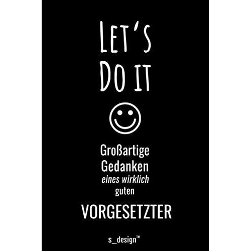 Notizbuch Fuer Vorgesetzte / Vorgesetzter / Vorgesetztin: Originelle Geschenk-Idee [120 Seiten Liniertes Blanko Papier ]