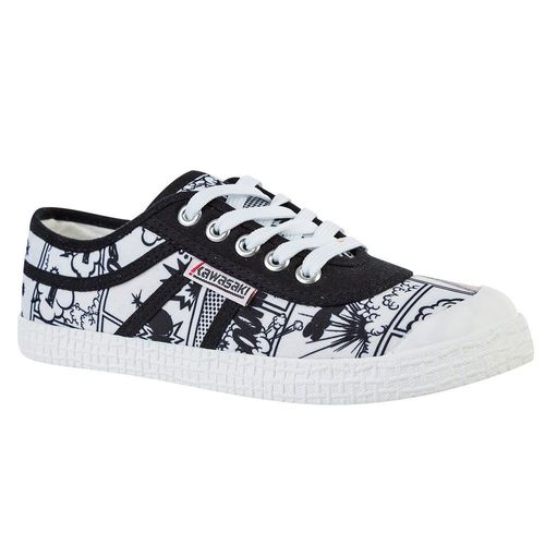 Kawasaki Cartoon Canvas Shoe K202410 1002 White - T36