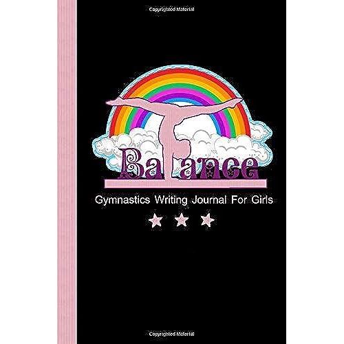 Balance: Gymnastics Writing Journal For Girls: College Ruled Blank Lined Paper