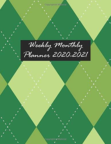 Weekly Monthly Planner 2020-2021: 2 Years Pocket Planner January To December |