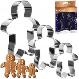 Emporte-Pièce 12.5cm 3pcs (Humain) (Q4)