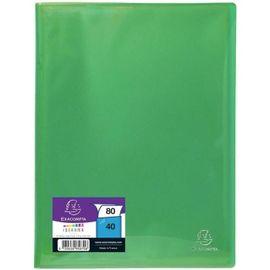 Exacompta Protege Document Soudé 210 X 297 - 120 Pochettes Polypropylene Glossy