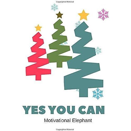 Yes You Can: Motivational Notebook, Journal, Diary, Scrapbook, Gift For Men,Women, Notebook For Everyone (110 Pages, Blank, 6 X 9)