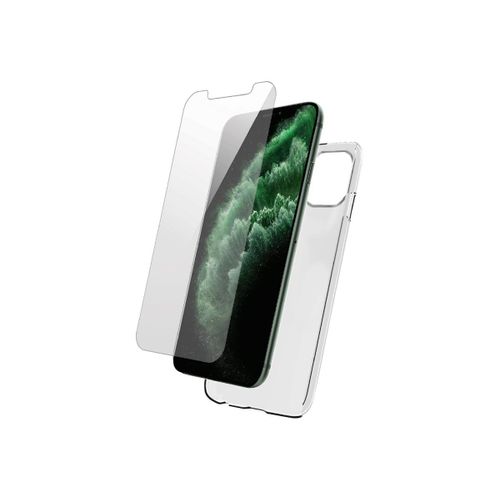 Bigben Connected Protection Pack - Coque De Protection Pour Téléphone Portable - Avec Verre Trempé - Polyuréthanne Thermoplastique (Tpu) - Transparent - Pour Apple Iphone 11 Pro Max