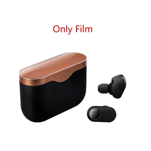 Manchon de protection en Film Transparent, 1 ensemble, protection de la peau anti-rayures pour écouteurs Sony