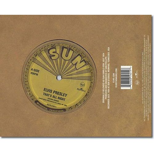 25cm Maxi 45 Tours That's All Right