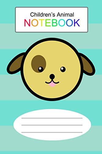 Children's Animal Notebook: Dog