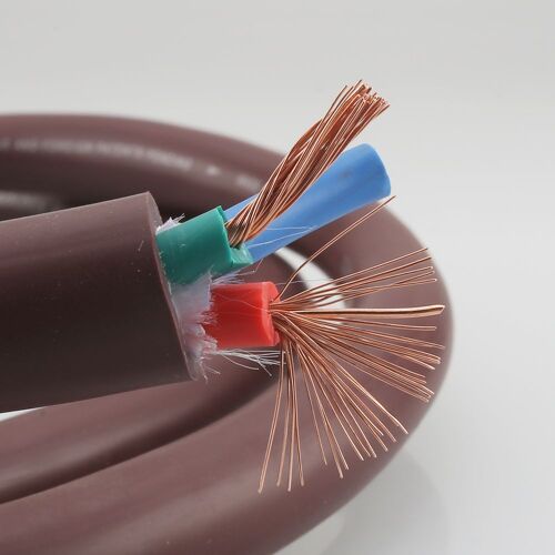 Audiocrast P125 kabel zasilaj?cy 4N OFC HI End moc d?wi?ku kabel luzem DIY CD AMP kabel zasilaj?cy